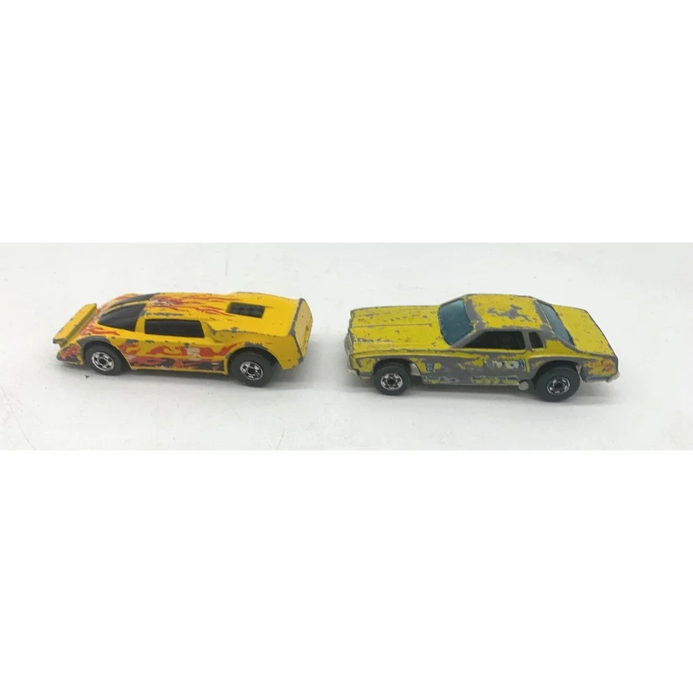 Hot Wheels Diecast Car Lot 20pc Multicolor Vintage 1987 Mattel Terrain Base